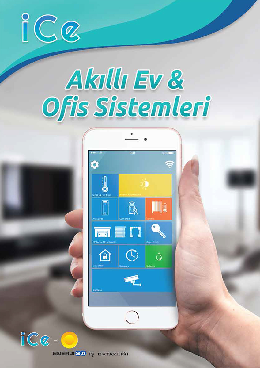 İce Akıllı Ev Sistemleri Grafik Tasarım &amp; Katalog İmalatı Emre Uygur